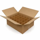 44x29.5x12.7cm Water Glass Box With Separator - 1