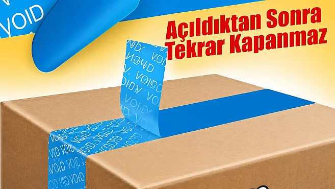 45mm x 10 Meter Blue Box Security Tape - Blue - Kolicim (1)