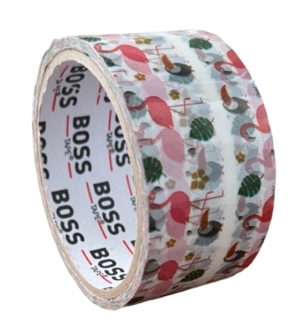 45x25 Flamingo Printed Duct Tape