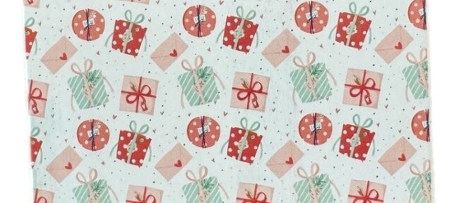 شريط تغليف مطبوع بتصميم هدايا ‎٤٥ مم × ٢٥ م‎ - Kolicim (1)