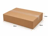 45x30x10cm Koli - 5 Desi Koli - Çift Oluklu Koli - 2
