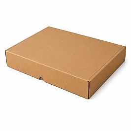 47x32x5cm Box - 3 Desi Box - Single Corrugated Locked Box - Kraft - 3