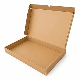 47x32x5cm Box - 3 Desi Box - Single Corrugated Locked Box - Kraft - 1