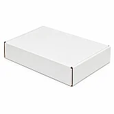 صندوق مقفل مزدوج الجدار 47×34×8 سم – أبيض - 2