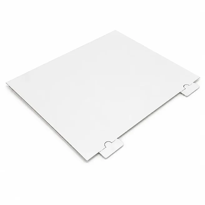 صندوق لوحة بطبقة واحدة 48×33×3,4 سم – أبيض - 3