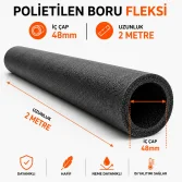 عازل أنابيب فليكسي 48×10 مم – مقاس 50 – طول 2 متر - 3