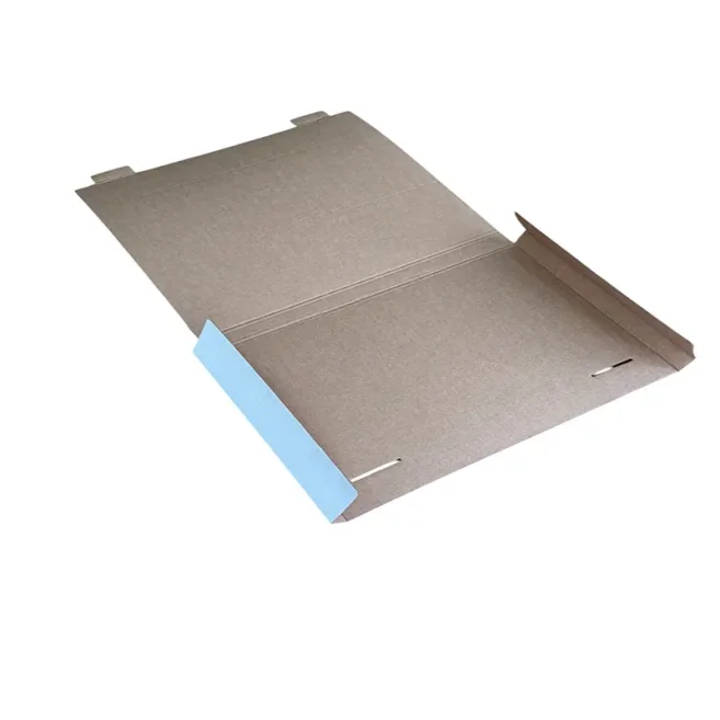 48x33x3,4cm Kutu - 2 Desi Kutu - Tek Oluklu Tablo Kutusu - Beyaz - 2