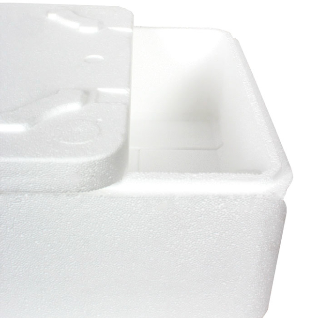 50x41x20 cm Styrofoam Meat and Fish Package - 10 Kg. - 2