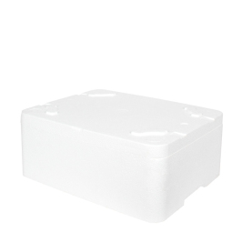50x41x20 cm Styrofoam Meat and Fish Package - 10 Kg. - 3
