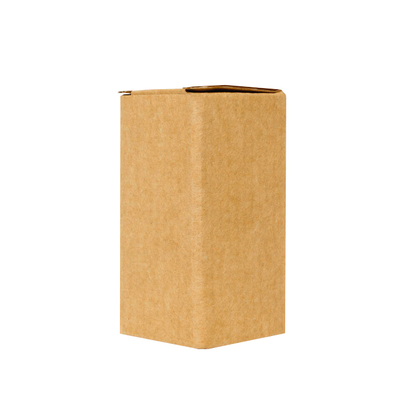 4x4x8cm Single Corrugated Box - Kraft - Thumbnail