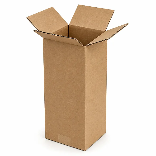 5.5x5.5x16cm Box - 0.2 Desi Box - Double Corrugated Box - 3