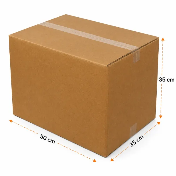 صندوق كرافت ثلاثي الطبقات 50×35×35 سم - ثلاثي الطبقات - 3