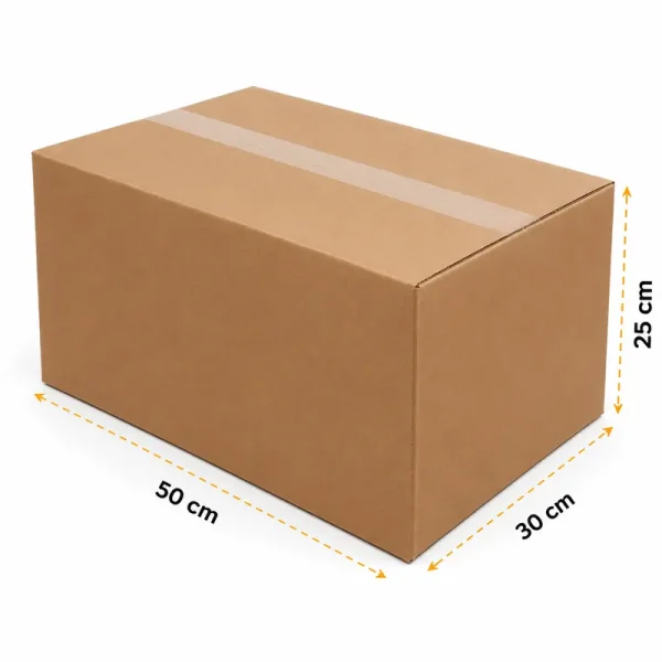 50x30x25cm Double Corrugated Box - Kolicim (1)