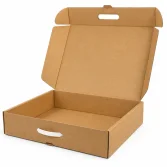 صندوق مقفل مزدوج الجدار مع مقابض 50×40×10 سم – كرافت - 1
