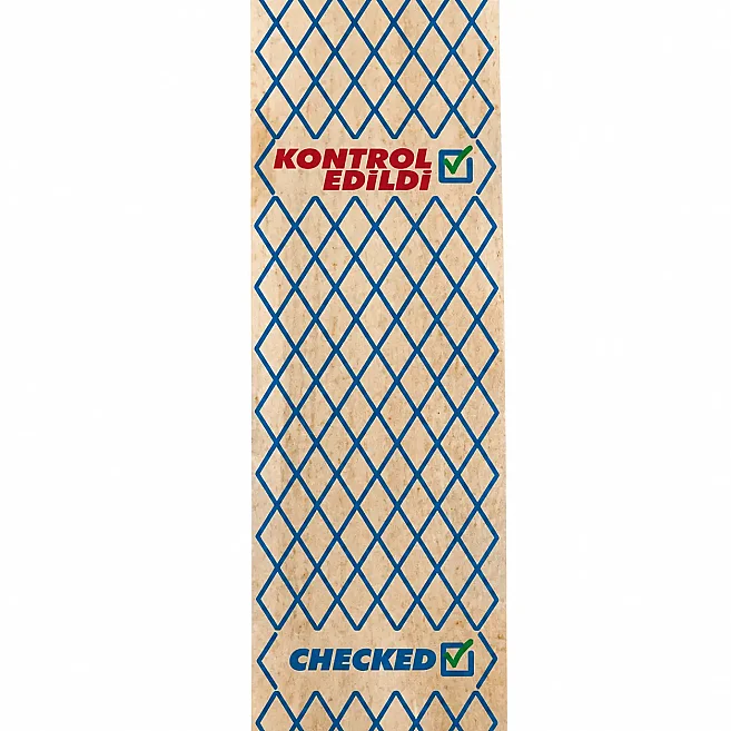 50mm x 66 Meter Checked / Approved Printed Packaging Tape - 3