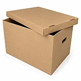 51x36x35cm El Tutamaklı Koli - 22 Desi Koli - Çift Oluklu Koli - Kraft - 2