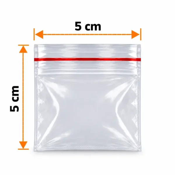 5×5 cm Zip Lock Bag – 2000 Pcs - 1