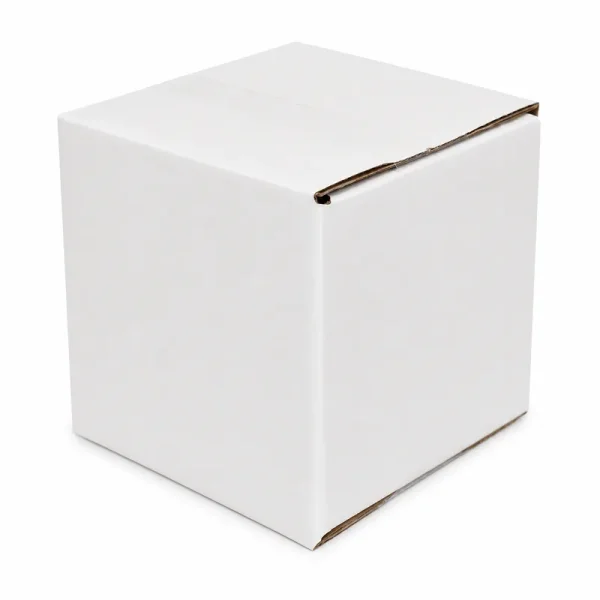 5x5x5cm Koli - 0,04 Desi Koli - Tek Oluklu Koli - Beyaz - 3