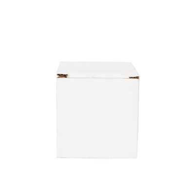 5x5x5cm Kutu - 0,04 Desi Kutu - Tek Oluklu Kutu - Beyaz - Thumbnail