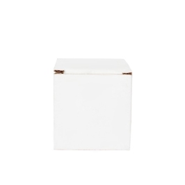 5x5x5cm Kutu - 0,04 Desi Kutu - Tek Oluklu Kutu - Beyaz - 2