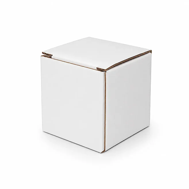 5x5x5cm Kutu - 0,04 Desi Kutu - Tek Oluklu Kutu - Beyaz - Kolicim (1)