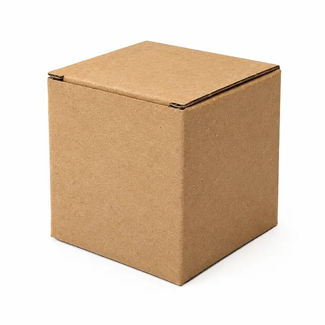 5x5x5 cm Box - 0.04 Desi Box - Single-Wall Box - Kraft - Kolicim (1)