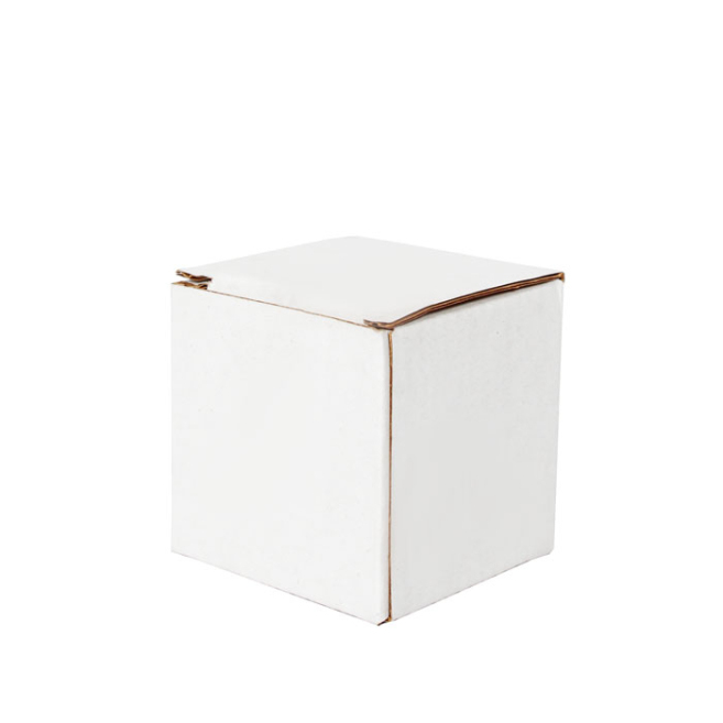 5x5x5cm Box - White