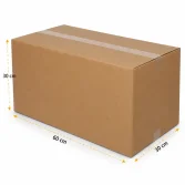 60x30x30cm Koli - 18 Desi Koli - Çift Oluklu Koli - 2