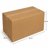60x30x40cm Double Corrugated Box - 2