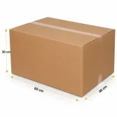 60x40x30cm Double Corrugated Box - 2