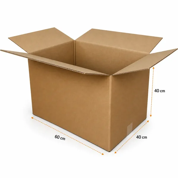 60x40x40cm Double Corrugated Box - 3