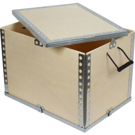 60x40x40cm Wooden Cargo Box - Kolicim (1)