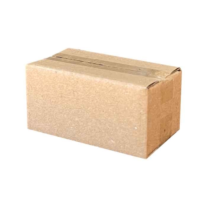 6.5x3.5x3cm صندوق واحد مموج - كرافت
