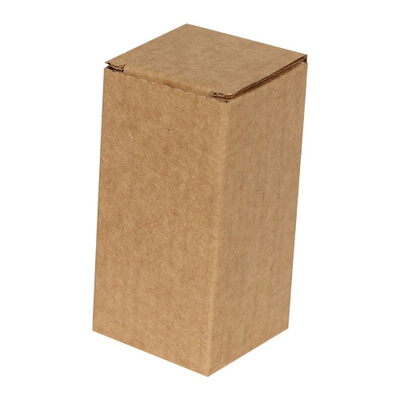 صندوق واحد مموج 6×6×8 سم - كرافت - Thumbnail