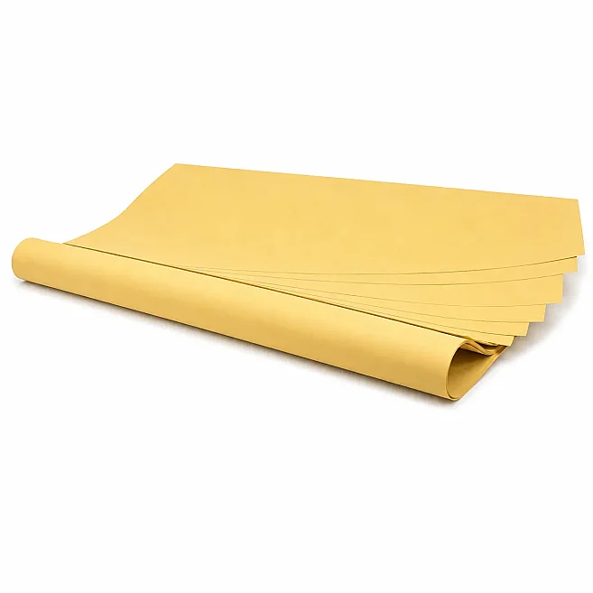 70x102 cm Hardal Renkli Ambalaj Kâğıdı – 2 Kg - 1