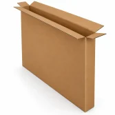 صندوق كرتون مموج مفرد 71×6×51 سم – صندوق لوحات - 1