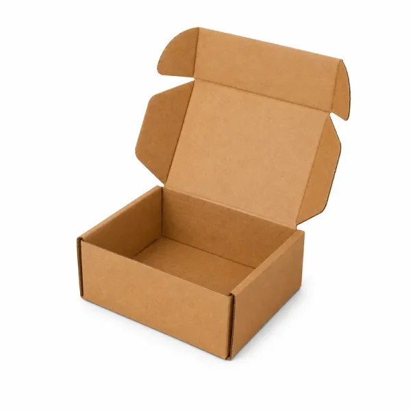 7x7x4 cm Box - 0.1 Desi Box - Single-Wall Box - Kraft - 1