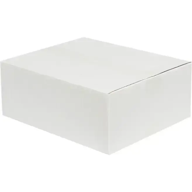 7x7x9cm Koli - 0,1 Desi Koli - Çift Oluklu Koli - Beyaz - 3