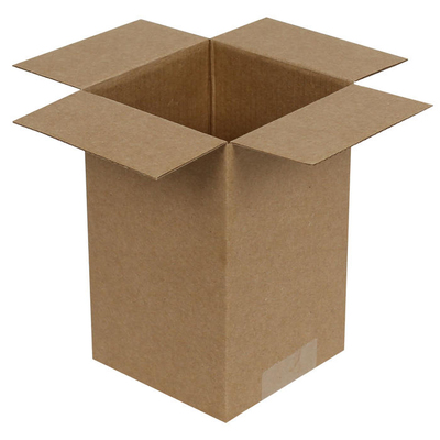 7x7x9cm Box - 0.1 Desi Box - Single Corrugated Box - Kraft - Thumbnail