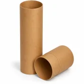 صندوق أسطواني من الكرتون مع غطاء 8×30 سم - 2