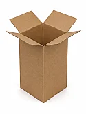 صندوق كرتوني أحادي الطبقة للتجارة الإلكترونية – كرافت | 8×8×10 سم - 1