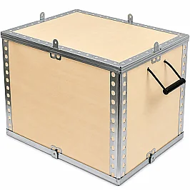80x60x60cm Wooden Cargo Box - 1