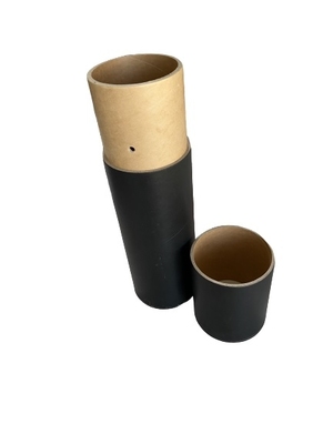 8x24cm Black Cylinder Box - Thumbnail