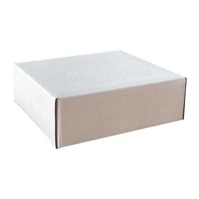 8x3x9,5cm Kutu - 0,08 Desi Kutu - Tek Oluklu Kutu - Beyaz - Thumbnail
