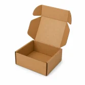 8x8x4cm Kutu - 0,09 Desi Kutu - Tek Ouklu Kutu - Kraft - 1