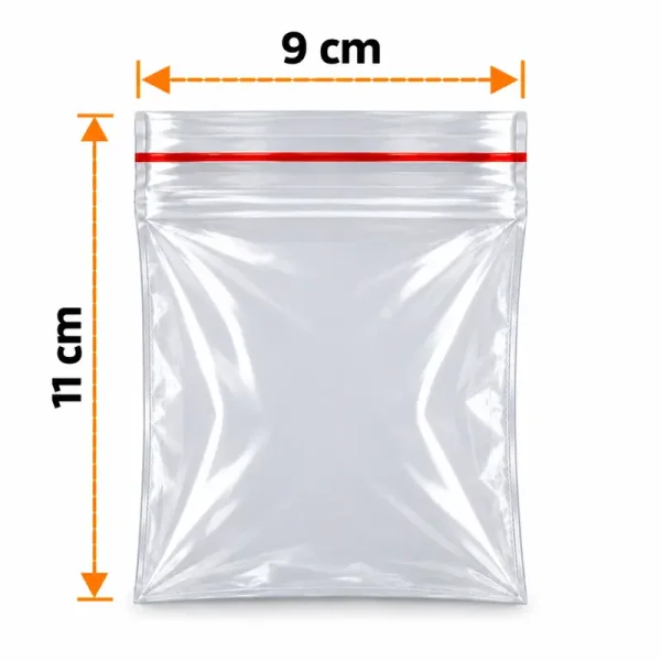 9x11cm Kilitli Poşet - 1000 Adet - 1