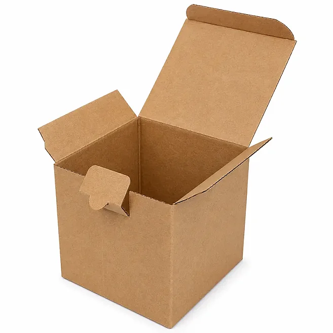 9x9x11cm Kutu - 0,3 Desi Kutu - Tek Oluklu Kutu - Kraft - 1