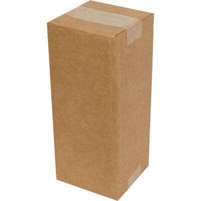 9x9x29cm Single Corrugated Box - Kraft - Thumbnail