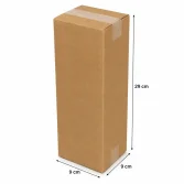 9x9x29cm Single Corrugated Box - Kraft - 2