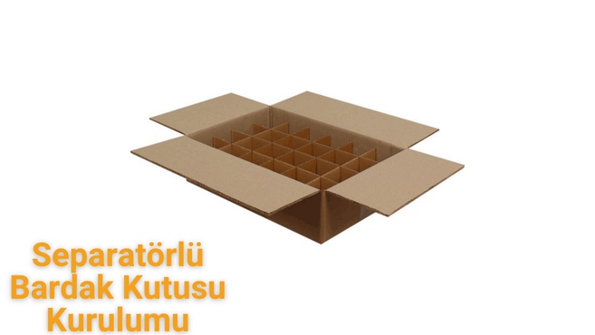 Separatörlü Bardak Kolisi Kurulum Nasıl Yapılır?